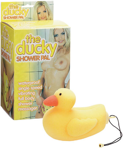 Eponge Vibrante en Forme de Canard